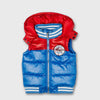 Dandy Canada Royal Blue Sleeveless Puffer Jacket 2840