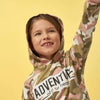 TRN Camouflage Adventure Heart Girl Hoodie 2931