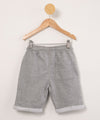 Bab Clb Plain Grey Terry Shorts 8837