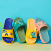 AFN Green Dino Yellow Slippers 3268