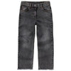 BW Washed Grey Rough Bottom Denim Plazo 9613