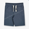 ZY Plain Cadet Blue Terry Shorts 8794