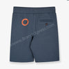 ZY Plain Cadet Blue Terry Shorts 8794