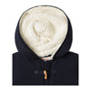 JM Full Sherpa Furr Navy Blue Hooded Zipper 7858