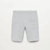 MNG Printed Fish Grey Terry Shorts 8804