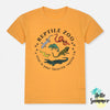 FT Reptile Zoo Print Mustard T-Shirt 10981