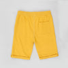 Blb Clb Plain Mustard Terry Shorts 8840