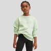 MNG Sister Print Apple Green Sweatshirt 9874