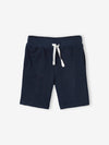 HM White Cord Plain Navy Blue Shorts 9324