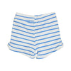 PEP Blue Stripes White Shorts